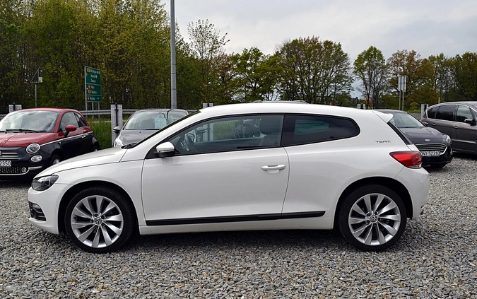 Volkswagen Scirocco cena 36900 przebieg: 159500, rok produkcji 2011 z Paczków małe 254